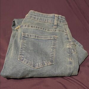 SHEIN Blue Flare & Wide Leg Jeans